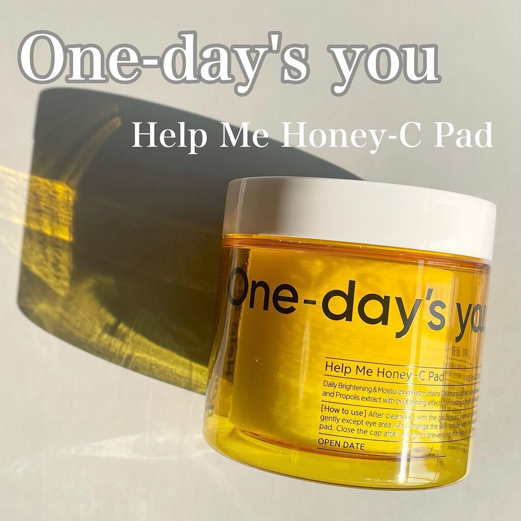 ヘルプミー! ハニーCパッド/One-day's you/トナーパッドを使ったクチコミ（1枚目）