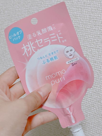 ももぷり フレッシュピールオフパック/ももぷり/ピーリングを使ったクチコミ(1枚目)