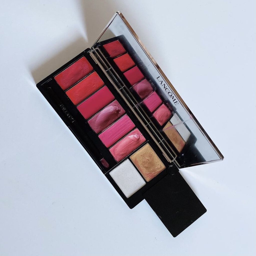 ラプソリュ ルージュ リップ アート パレット/LANCOME/口紅を使ったクチコミ（2枚目）