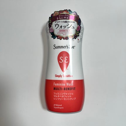 フェミニンウォッシュ マルチベネフィット シンプリーセンシティブ/Summer's Eve(サマーズイブ)/デリケートゾーンケアを使ったクチコミ(2枚目)