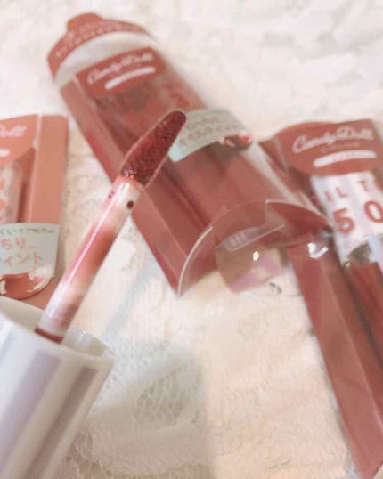 ケアオイルティントリップ/CandyDoll/リップティントを使ったクチコミ(2枚目)