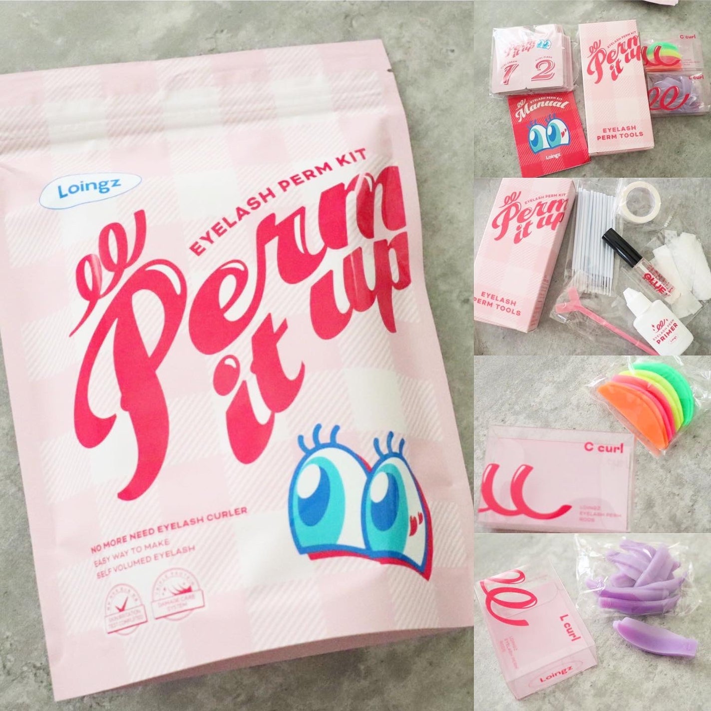 パーマイットアップアイラッシュパーマキット/Loingz/その他キットセットを使ったクチコミ(3枚目)
