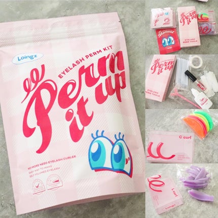 パーマイットアップアイラッシュパーマキット/Loingz/その他キットセットを使ったクチコミ(3枚目)