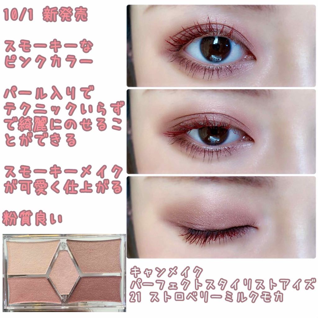 【旧品】パーフェクトスタイリストアイズ/キャンメイク/アイシャドウパレットを使ったクチコミ（2枚目）