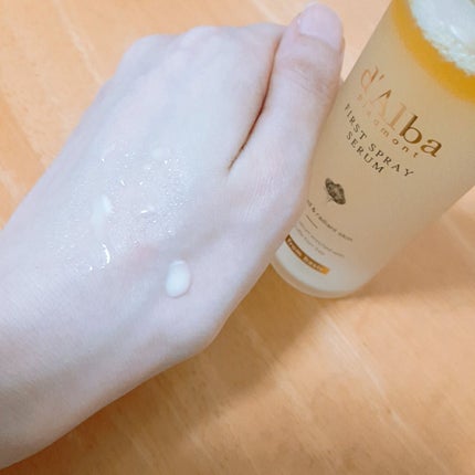 ダルバ ホワイトトリュフファーストスプレーセラム/ダルバ/ミスト状化粧水を使ったクチコミ(2枚目)