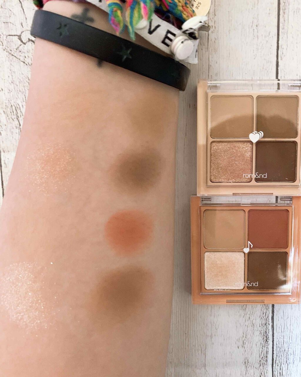 ベターザンアイズ ミュージックシリーズ/rom&nd/アイシャドウパレットを使ったクチコミ（2枚目）