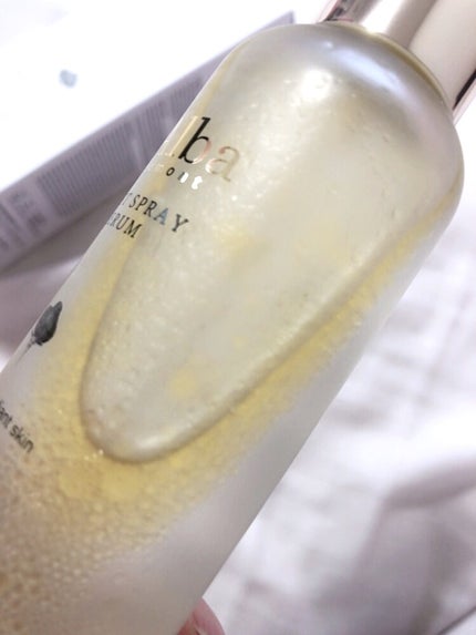 ダルバ ホワイトトリュフファーストスプレーセラム/ダルバ/ミスト状化粧水を使ったクチコミ(2枚目)