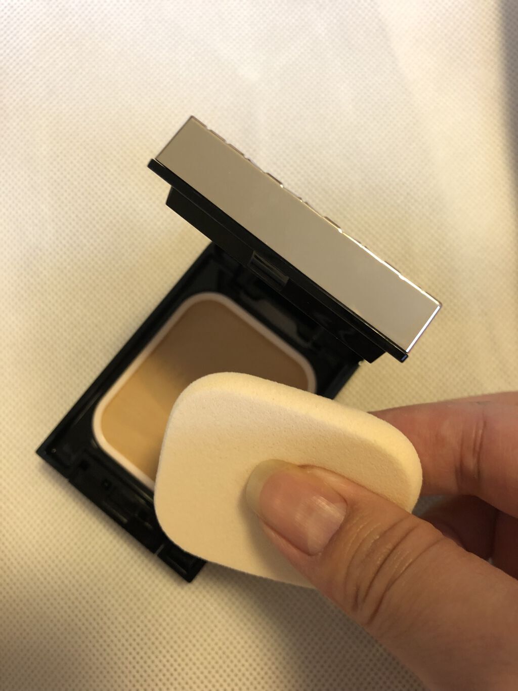 ドラマティックパウダリー EX/マキアージュ/パウダーファンデーションを使ったクチコミ（3枚目）