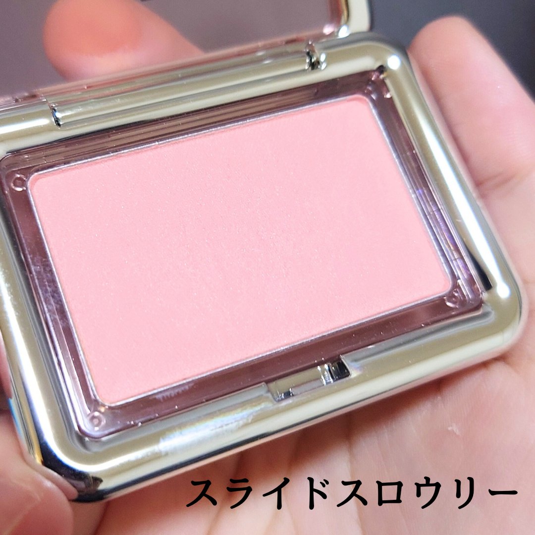 3CE ニューテイク フェイスブラッシャー スライドスロウリー/3CE/チークを使ったクチコミ（2枚目）