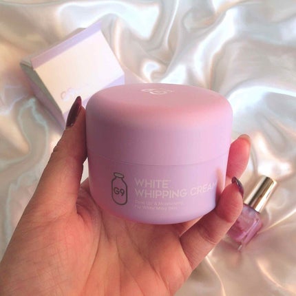 WHITE WHIPPING CREAM(ウユクリーム)/G9SKIN/化粧下地を使ったクチコミ(3枚目)