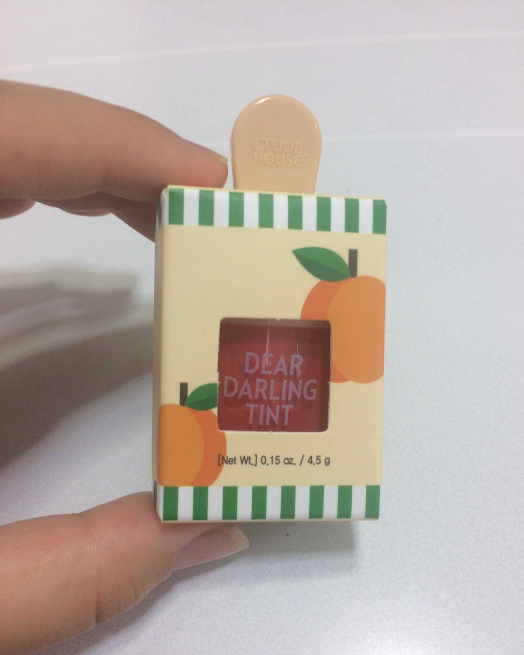 ディアダーリン ウォータージェルティント (アイスティント)/ETUDE/口紅を使ったクチコミ(1枚目)