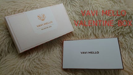 バレンタインボックス/VAVI MELLO/アイシャドウパレットを使ったクチコミ(1枚目)