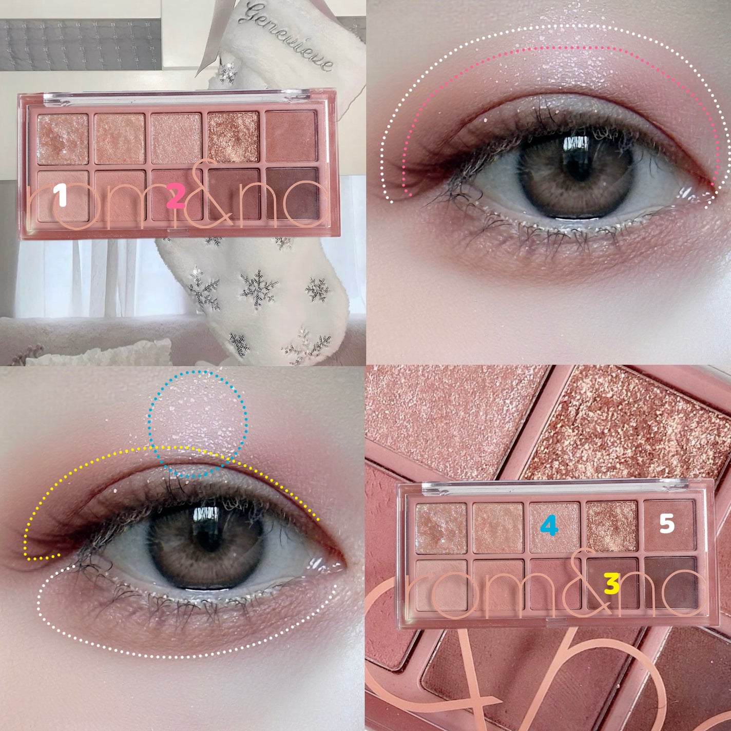 ベターザンパレット/rom&nd/アイシャドウパレットを使ったクチコミ(2枚目)