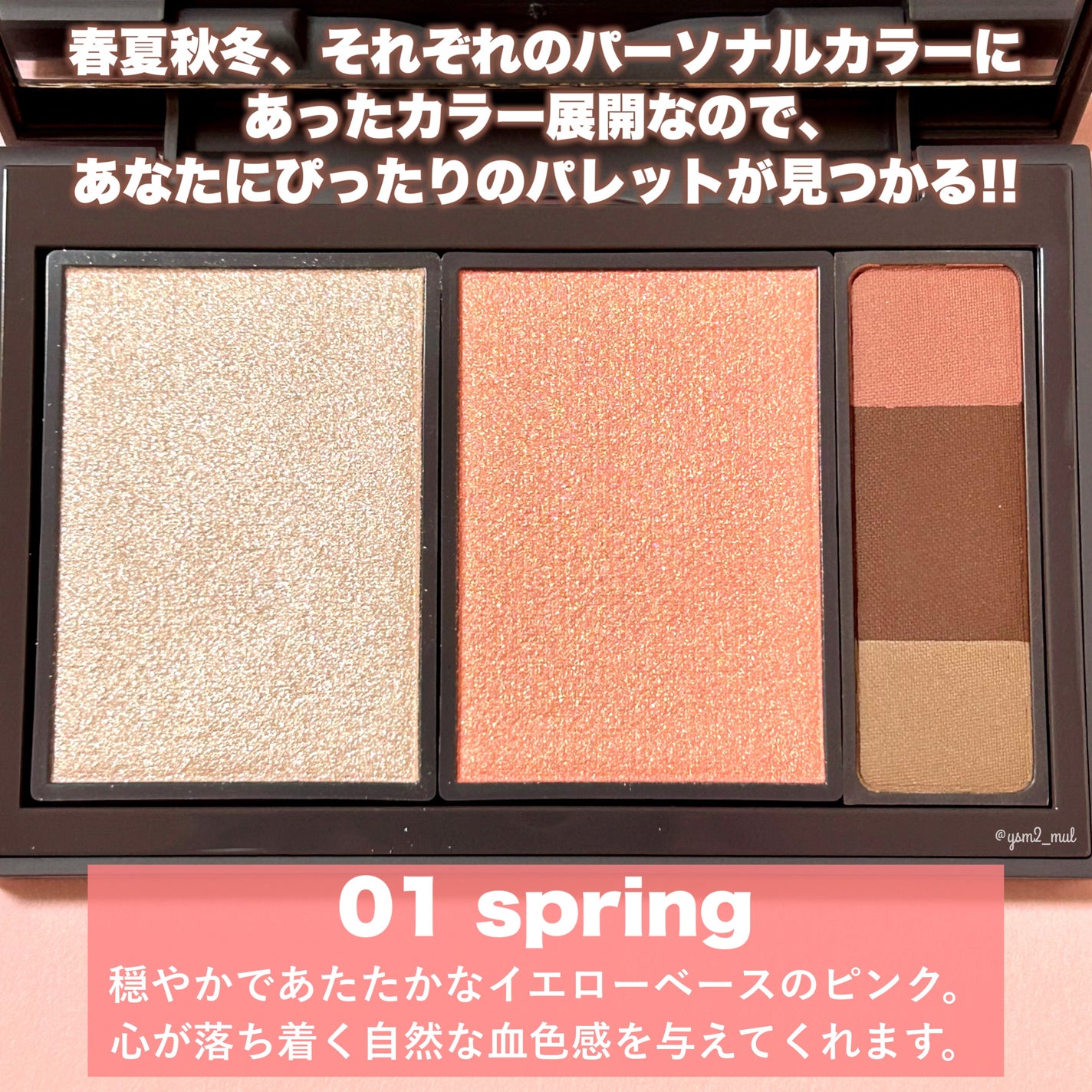 フィット my カラーパレット/STEIASUR(ステイアシュール)/マルチパレットを使ったクチコミ(3枚目)