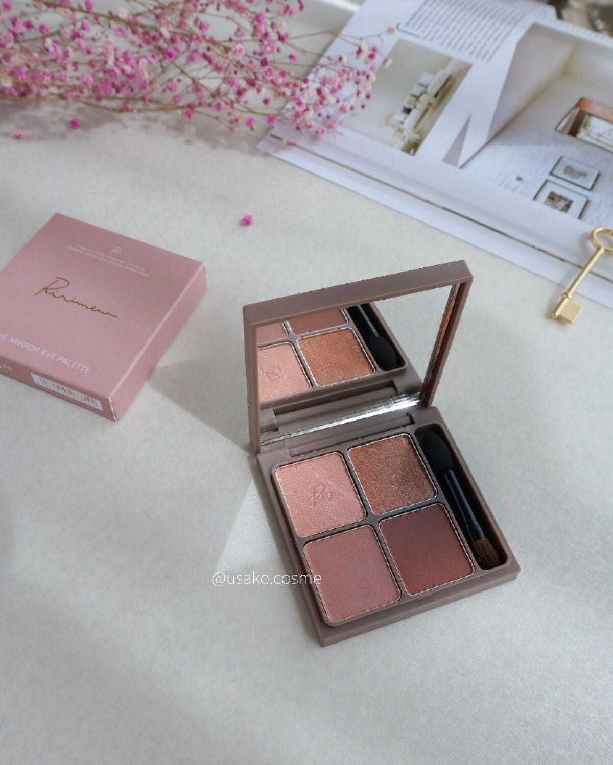 インザミラーアイパレット/Ririmew/アイシャドウパレットを使ったクチコミ(2枚目)