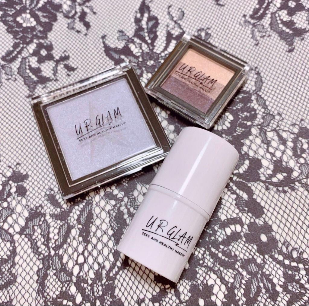 UR GLAM BRIGHTNING POWDER/U R GLAM/パウダーハイライトを使ったクチコミ(2枚目)