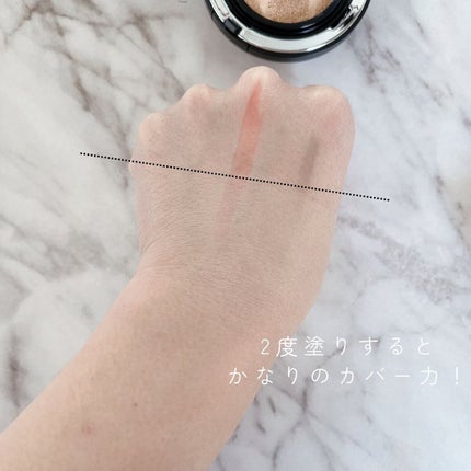 ロングウェアクッションファンデーション/V&Aビューティー/クッションファンデーションを使ったクチコミ(4枚目)