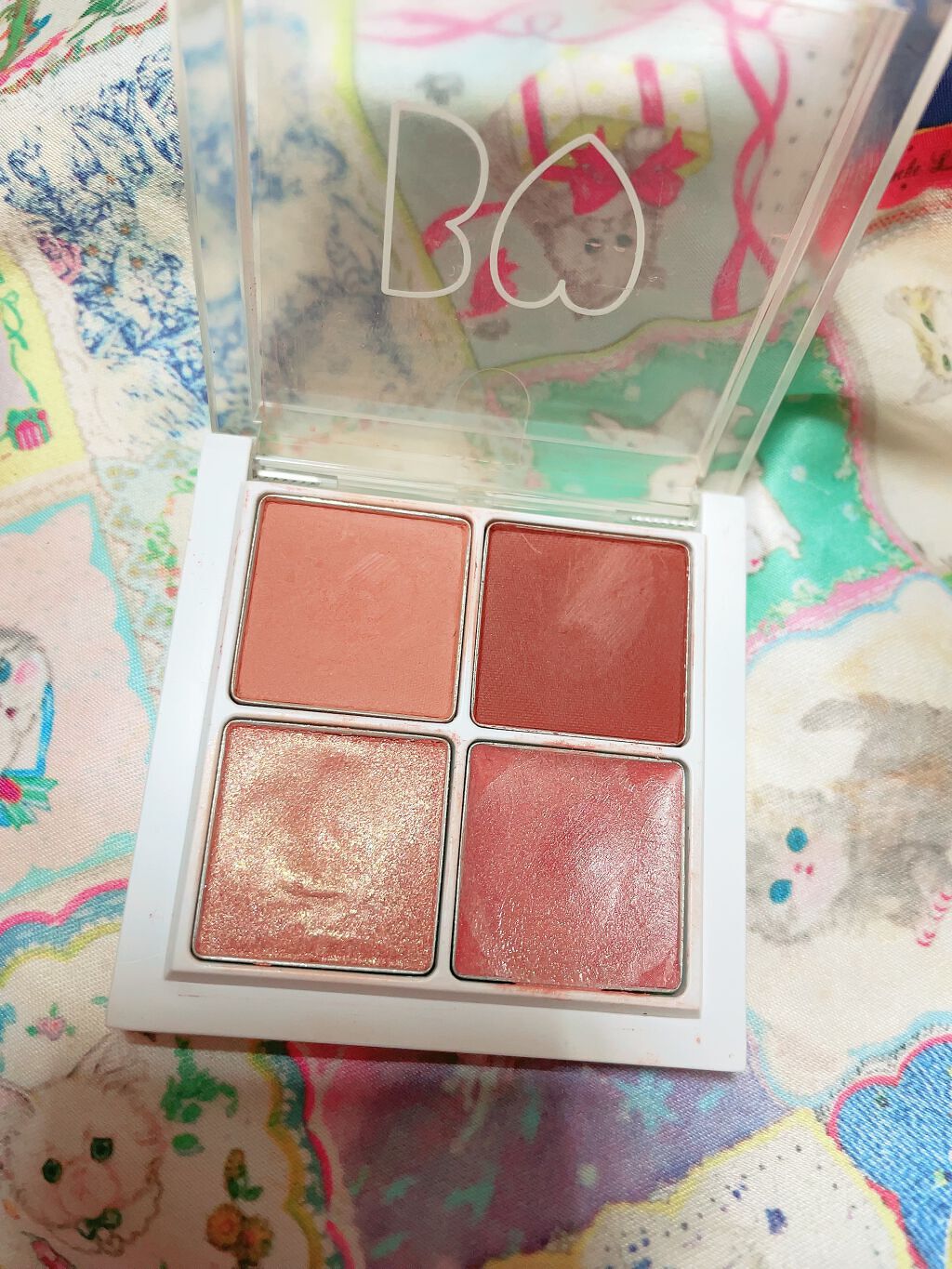 THE アイパレR/b idol/アイシャドウパレットを使ったクチコミ(3枚目)