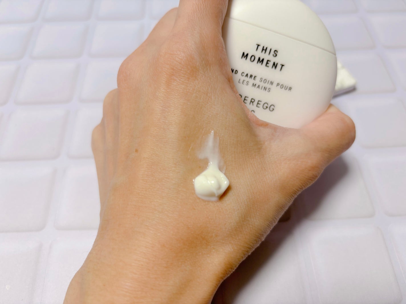 ディス モーメント ハンドケア/SUPEREGG /ハンドクリームを使ったクチコミ(3枚目)