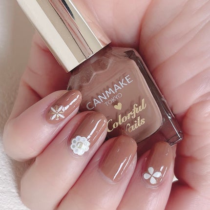 カラフルネイルズ/キャンメイク/マニキュアを使ったクチコミ(1枚目)
