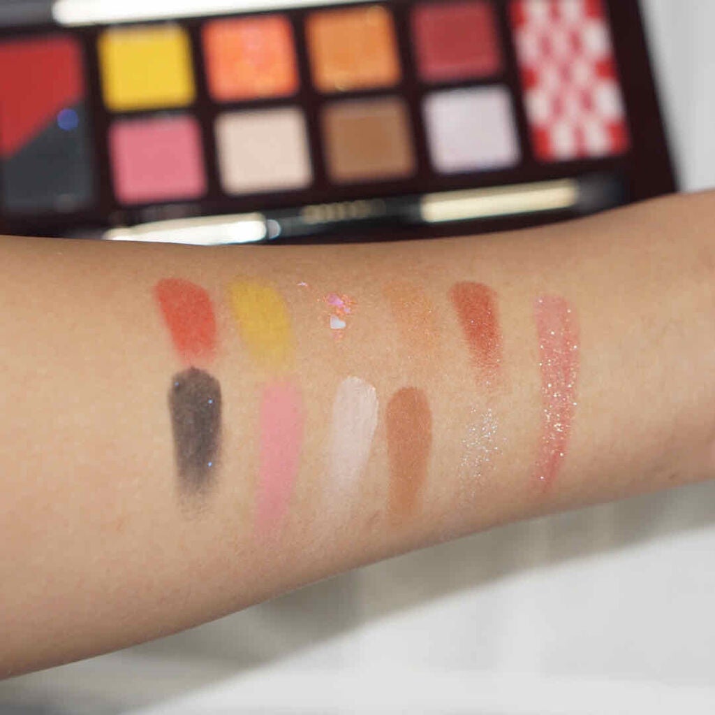 アリスドリームランドシリーズ 12色アイシャドウパレット(ZEESEA×大英博物館)/ZEESEA/アイシャドウパレットを使ったクチコミ(3枚目)