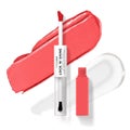 Megalast Lock 'N' Shine Lip Color + Gloss Shining Hybiscus