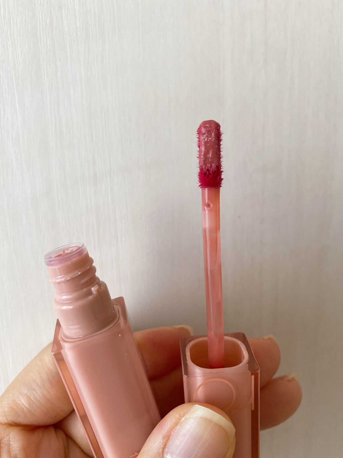 デュイフルウォーターティント/rom&nd/リップティントを使ったクチコミ（2枚目）