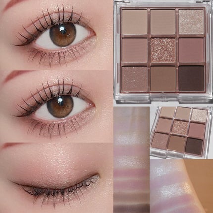 KEYBO FALL IN LOVE SHADOW PALETTE/keybo/アイシャドウパレットを使ったクチコミ(3枚目)