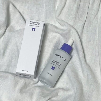 バリアダームミルキーセラム/SKIN&LAB/美容液を使ったクチコミ(1枚目)
