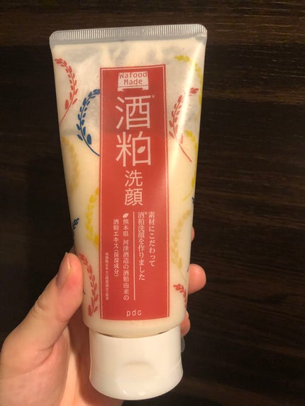 ワフードメイド 酒粕洗顔 N/pdc/洗顔フォームを使ったクチコミ(1枚目)