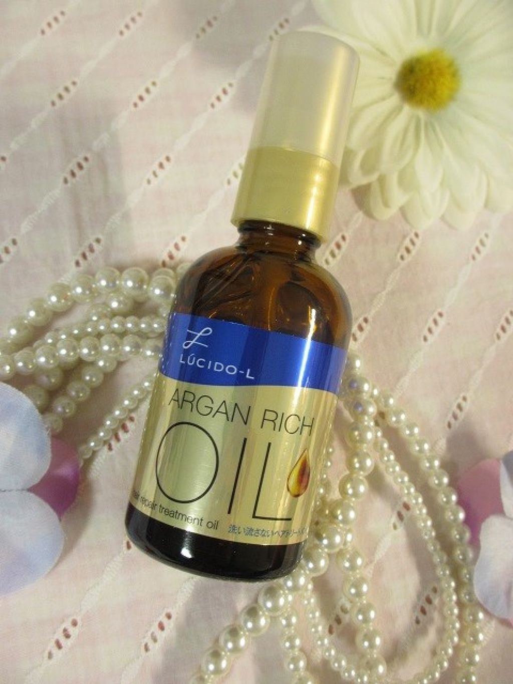オイルトリートメント #EXヘアリペアオイル/ルシードエル/ヘアオイルを使ったクチコミ(2枚目)