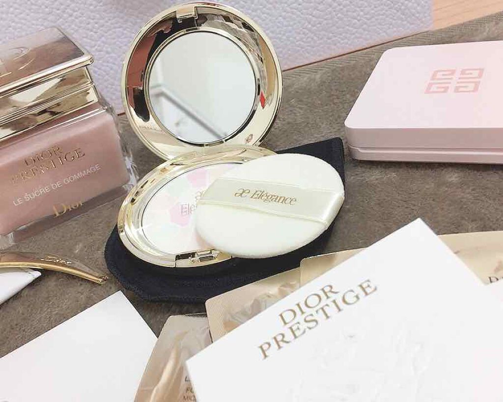 ラ プードル オートニュアンス/Elégance/プレストパウダーを使ったクチコミ（1枚目）