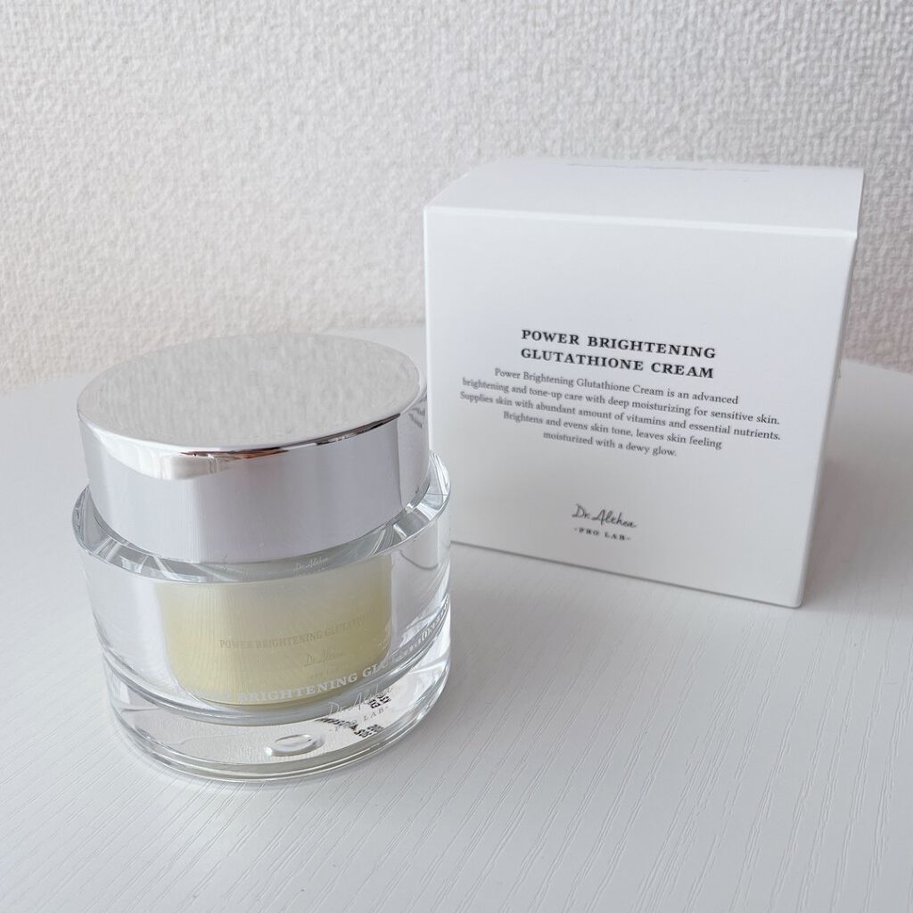パワーブライトニング グルタチオンクリーム/Dr.Althea/フェイスクリームを使ったクチコミ（2枚目）