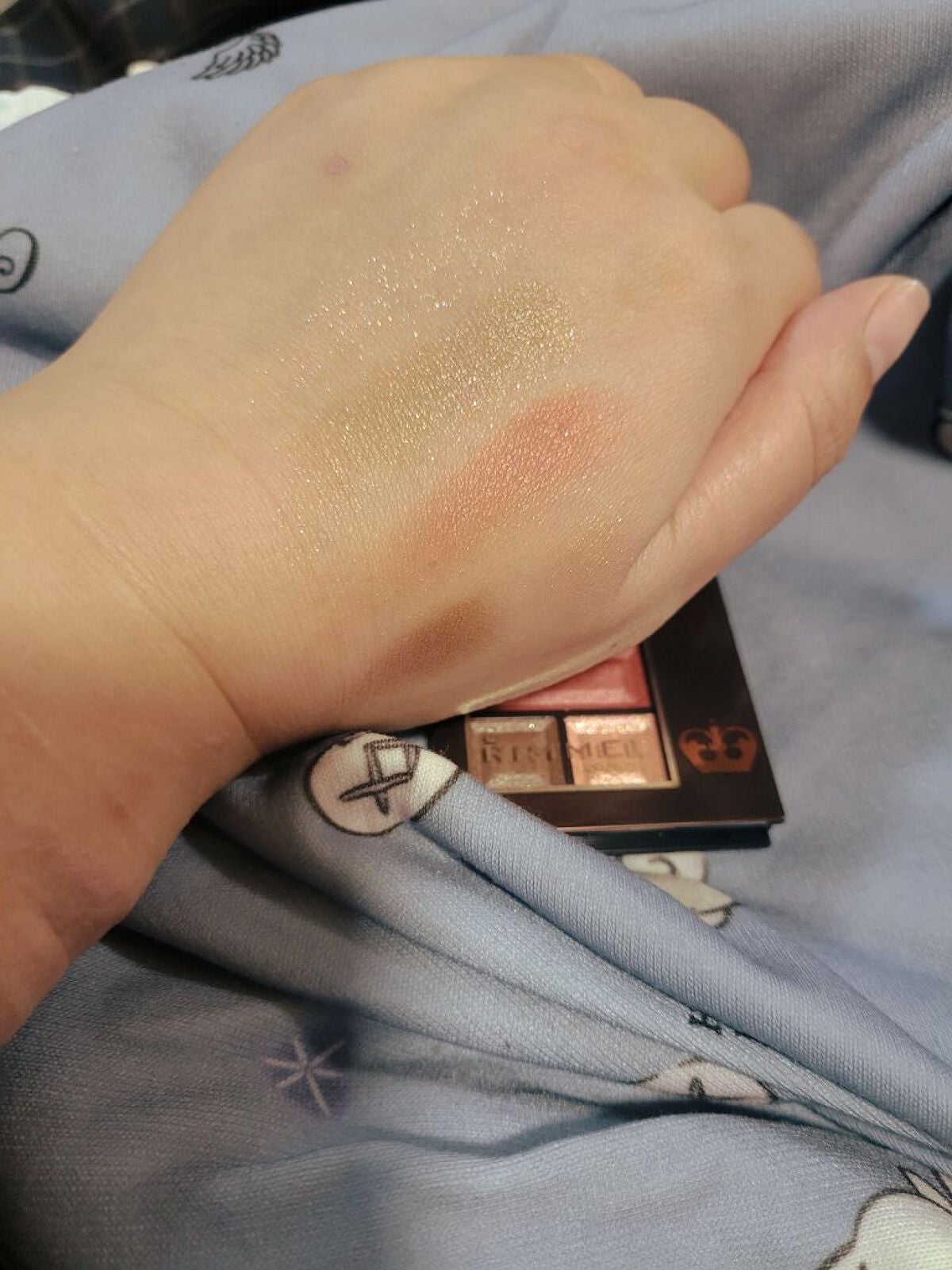 ショコラスウィート アイズ/リンメル ロンドン/アイシャドウパレットを使ったクチコミ(3枚目)