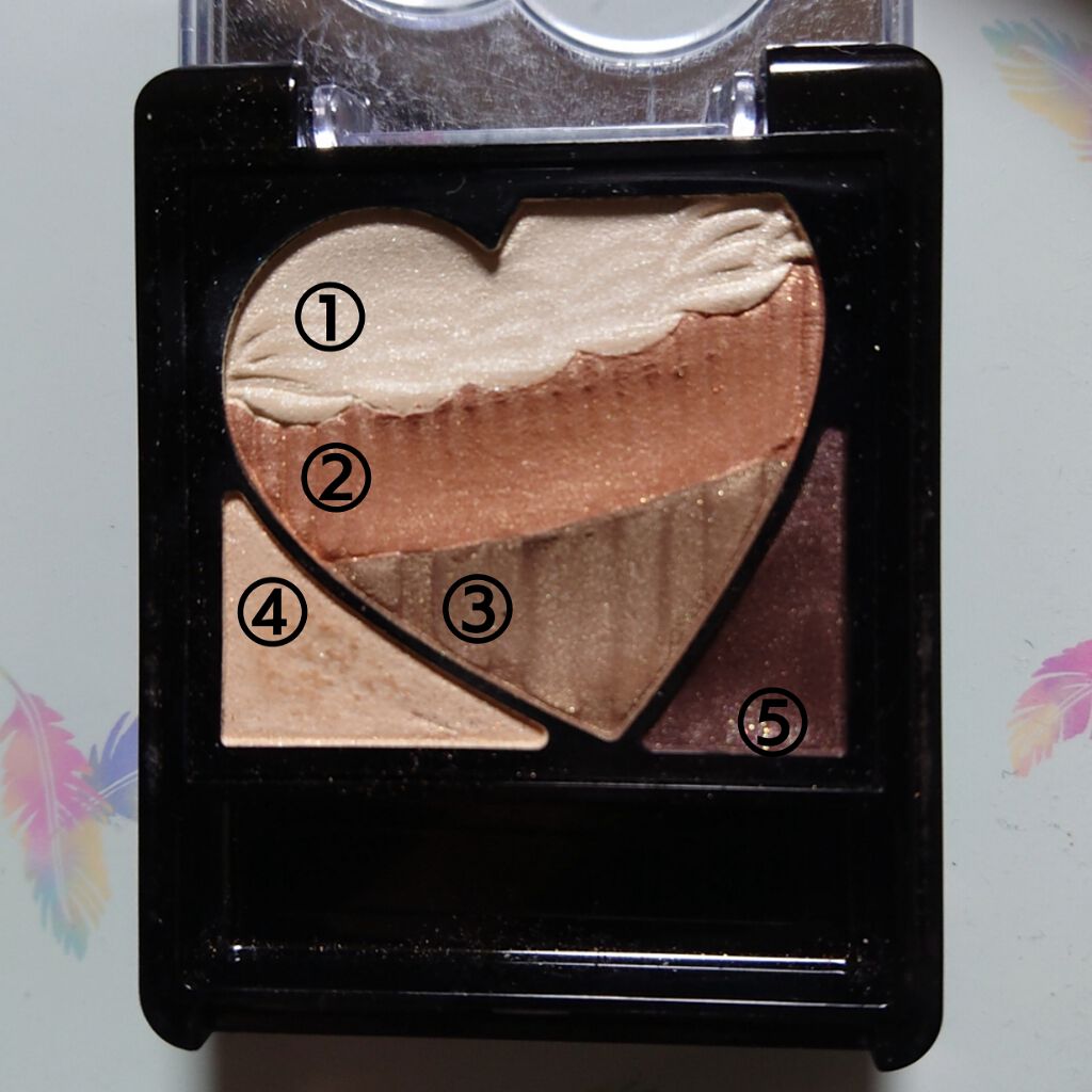 ヌーディーグラデアイズ/インテグレート/アイシャドウパレットを使ったクチコミ(2枚目)