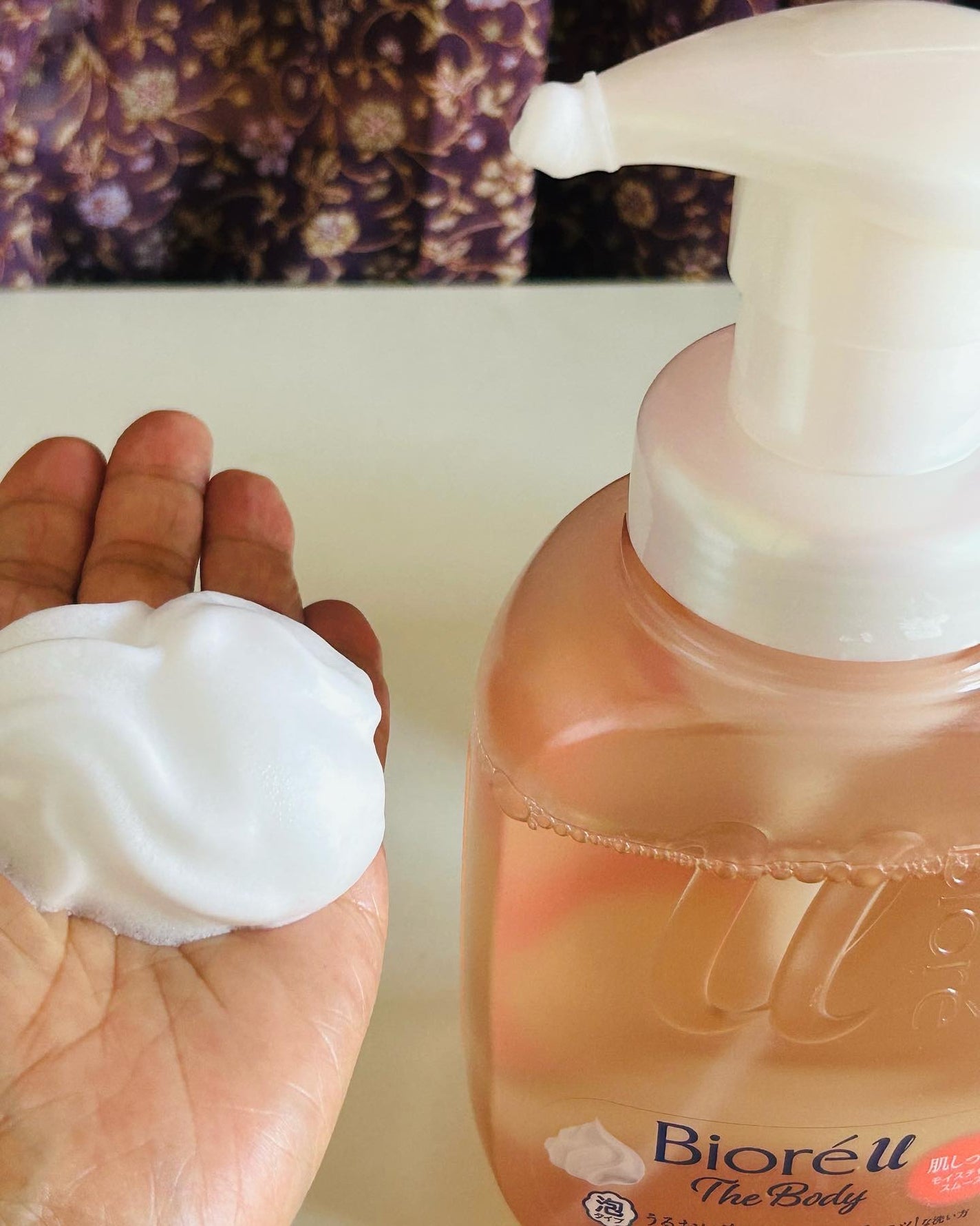 ビオレu ザ ボディ 泡タイプ モイスチャースムース/ビオレu/ボディソープを使ったクチコミ(3枚目)