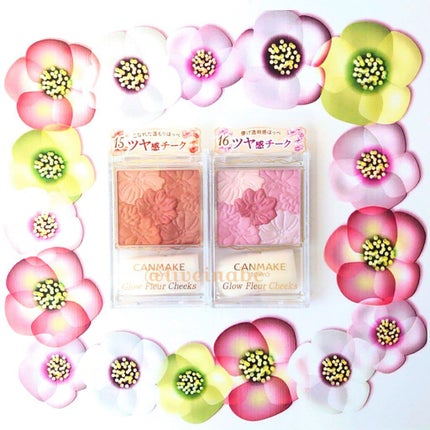 グロウフルールチークス/キャンメイク/パウダーチークを使ったクチコミ(1枚目)