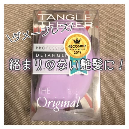 ザ・オリジナル ノーマル/TANGLE TEEZER/ヘアブラシを使ったクチコミ(1枚目)