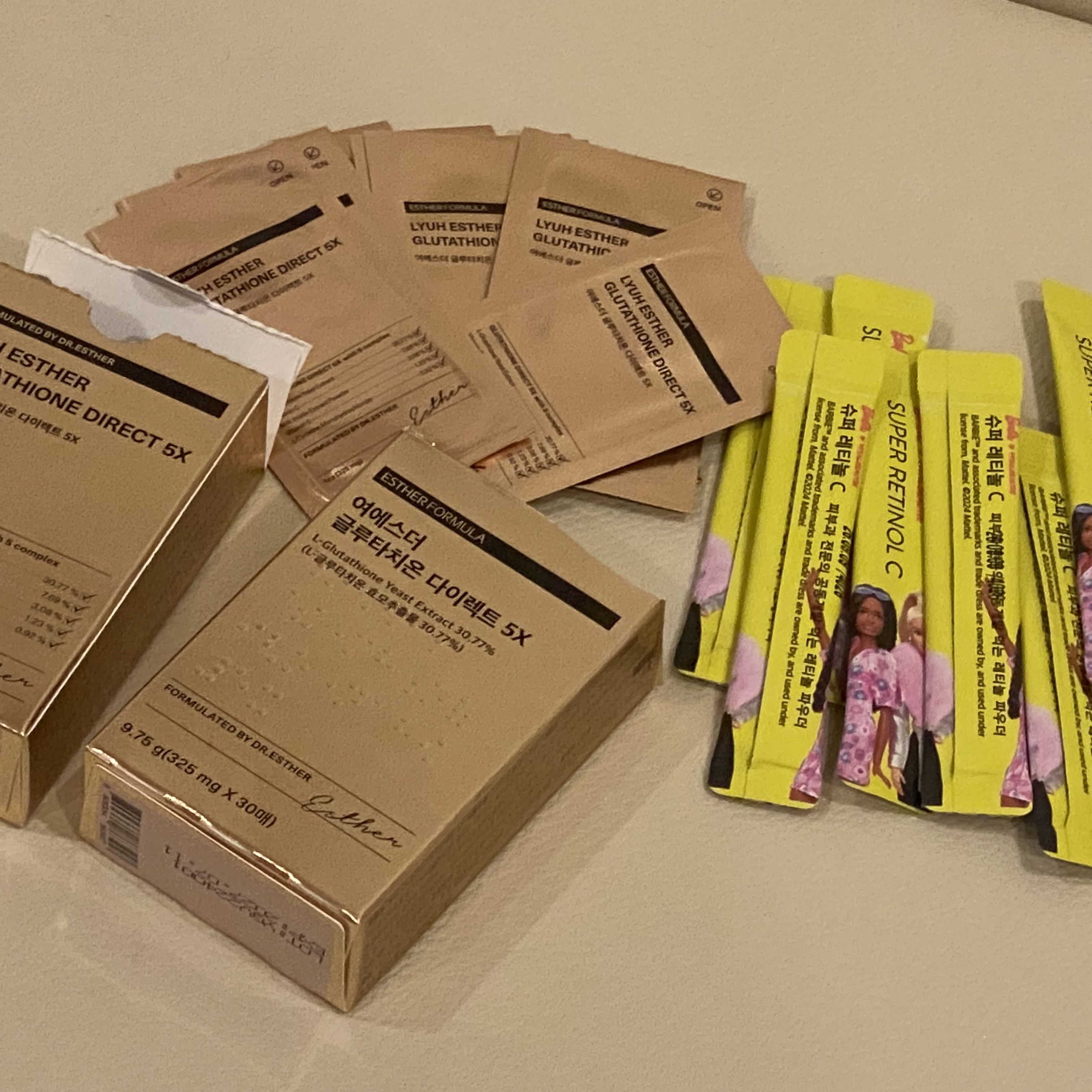 ヨエスターグルタチオンダイレクト５X/ESTHER FORMULA/美容サプリメントを使ったクチコミ（1枚目）