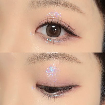 グラスグリッター/glow/グリッターを使ったクチコミ(7枚目)