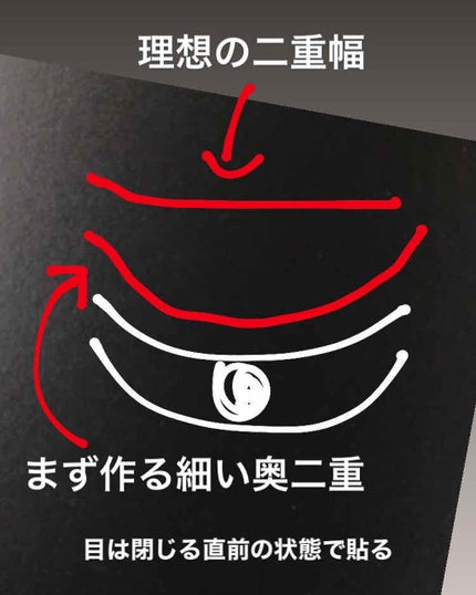アイテープ 埋没式両面テープ/DAISO/二重まぶた用アイテムを使ったクチコミ(4枚目)