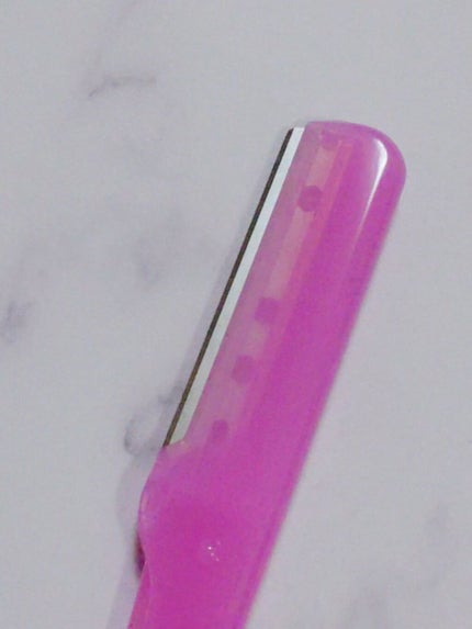 一枚刃カミソリ/DAISO/その他スキンケアグッズを使ったクチコミ(3枚目)