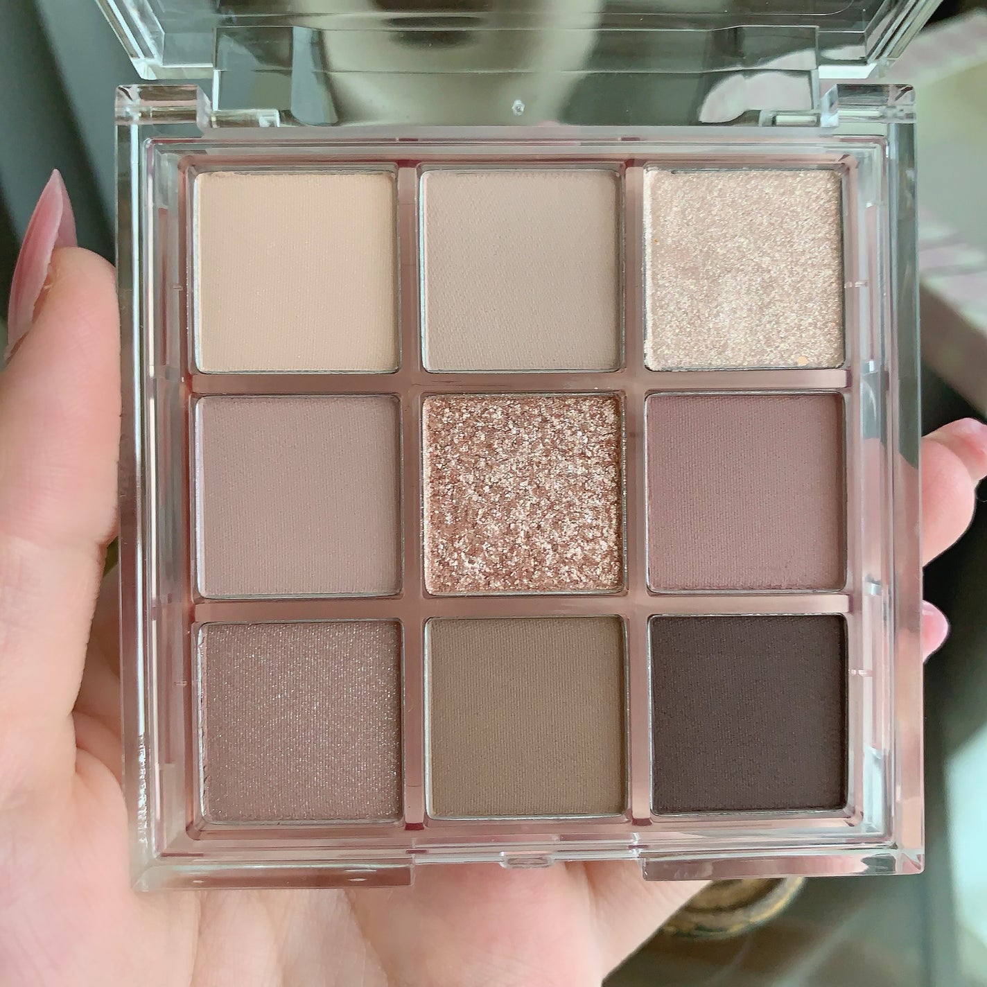 KEYBO FALL IN LOVE SHADOW PALETTE/keybo/アイシャドウパレットを使ったクチコミ(4枚目)