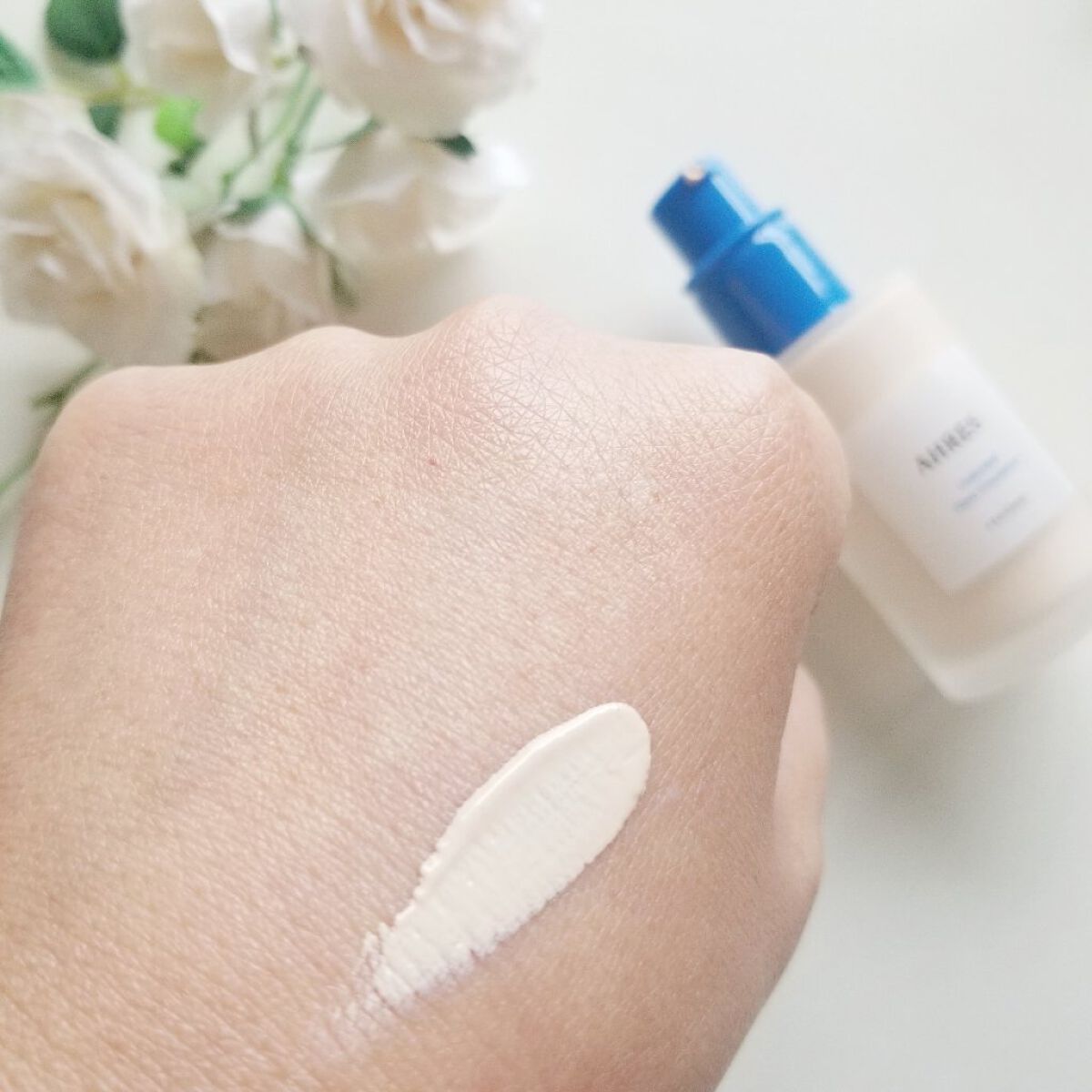 アンディヴァイデッド シアーファンデーション/アーレス/リキッドファンデーションを使ったクチコミ(5枚目)