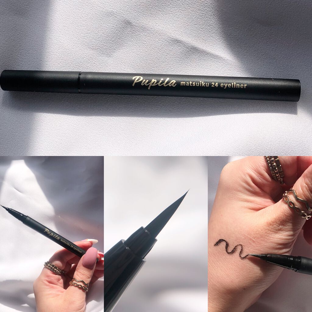 matsuiku 24 eyeliner/PUPILA/リキッドアイライナーを使ったクチコミ(4枚目)