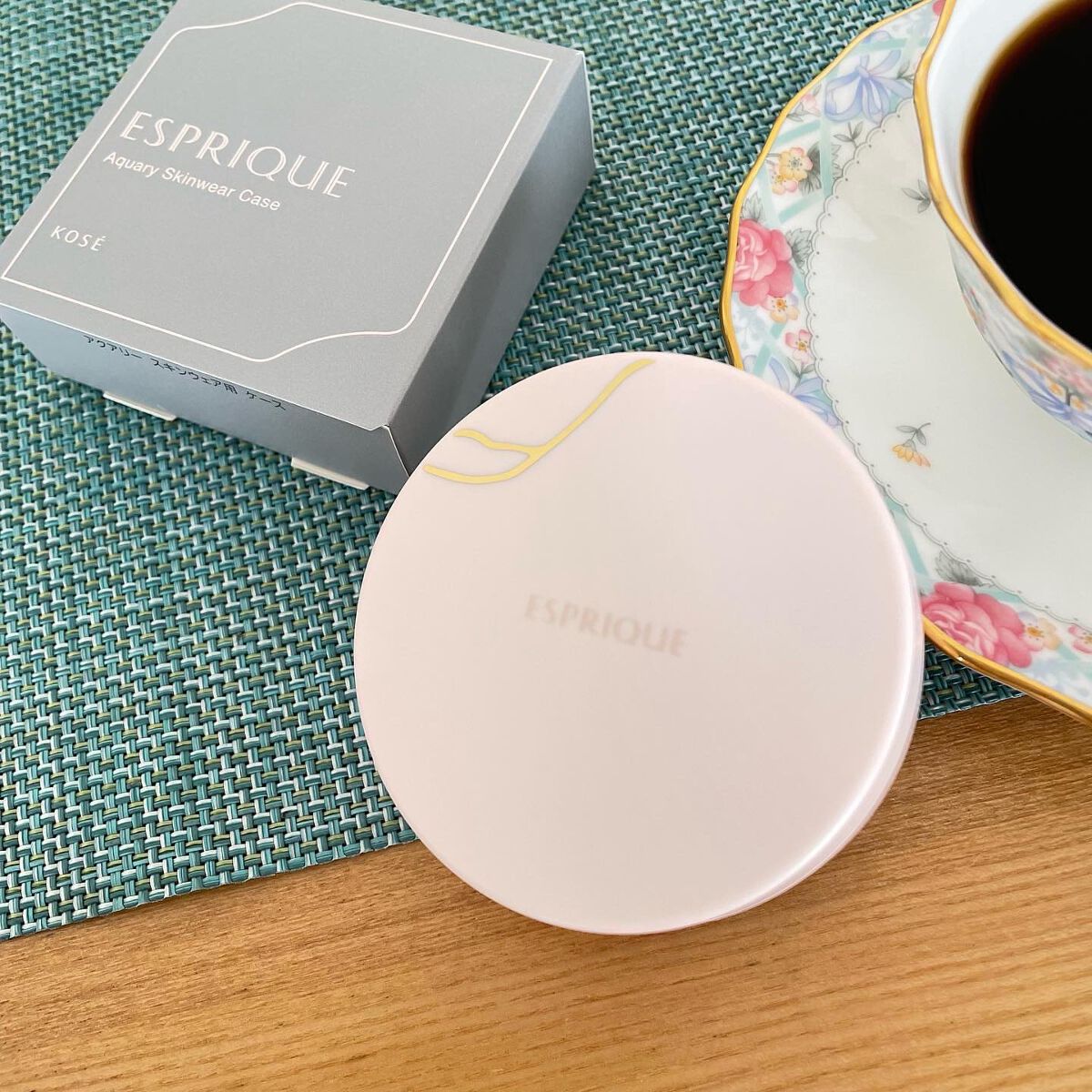アクアリースキンウェア コンパクト用 パフ/ESPRIQUE/クッションファンデーションを使ったクチコミ（1枚目）