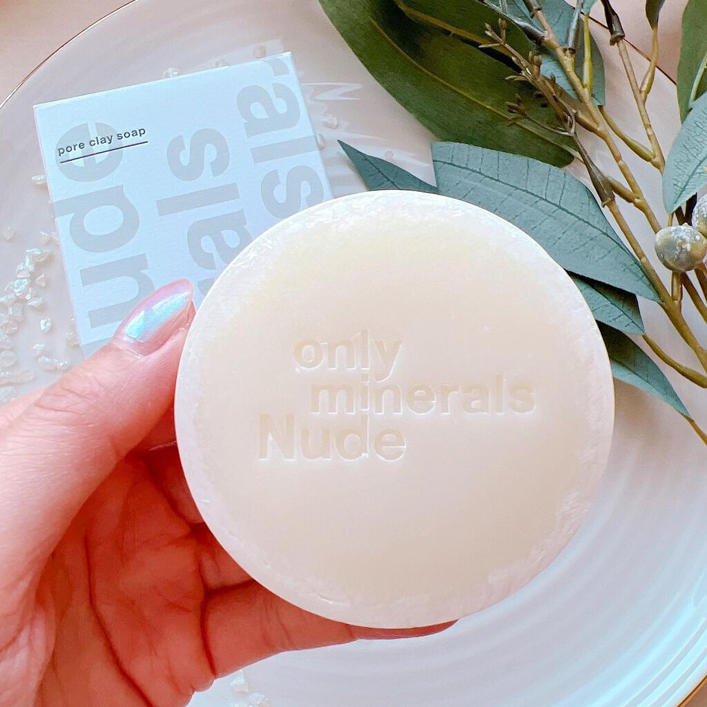 Nude ポアクレイソープ/ONLY MINERALS/洗顔石鹸を使ったクチコミ(5枚目)