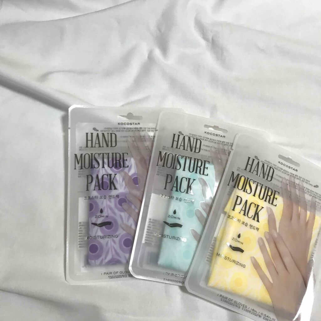 ハンドモイスチャーパック ミントグリーンティー/KOCOSTAR(ココスター)/ハンドクリームを使ったクチコミ（2枚目）