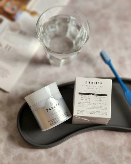 トゥースパウダー/B BREATH/歯磨き粉を使ったクチコミ(4枚目)