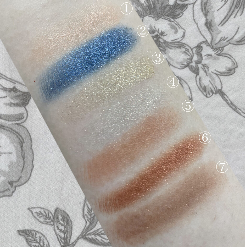 金銀蝶影浮彫彩粧盤 (マルチパレット)/花西子/マルチパレットを使ったクチコミ（3枚目）